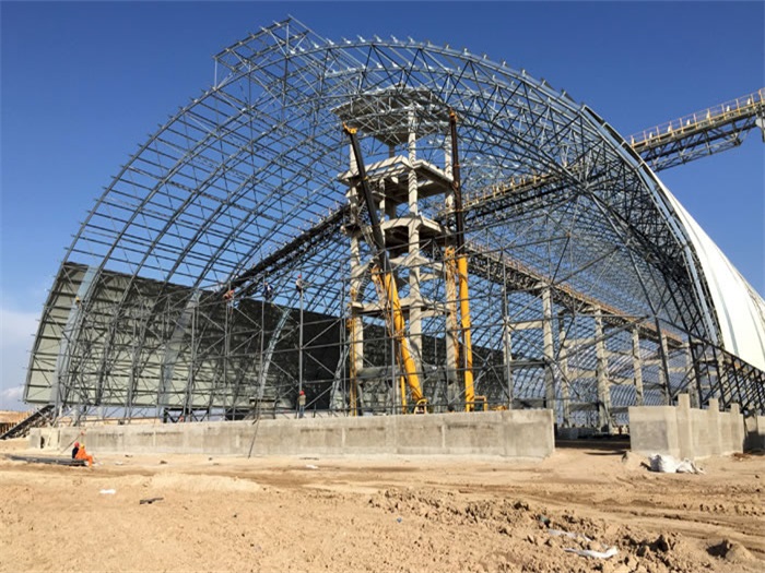 贵州煤机油桶翘工程网架