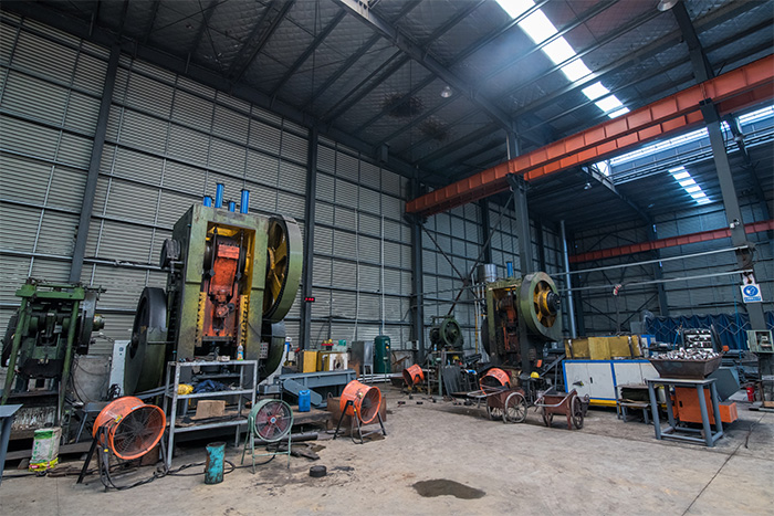 贵州网架配件-锥头加工车间